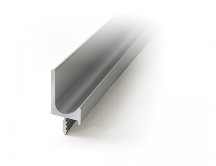 Ручка-профиль 003SC  врезная (сатиновый хром) 3м, BOYARD