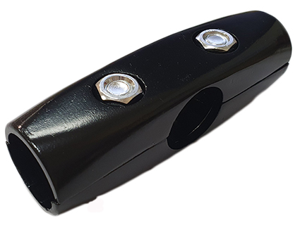 03 UNO Крепеж двуплечий угол 180 черный