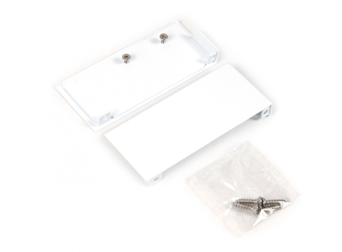 Держатель передней стенки стандартного ящика для SB08, белый BOYARD