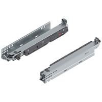 Направляющие скрытый монтаж MOVENTO 45x350 с дов. Blumotion 16-18мм 760H3500S BLUM б/замка