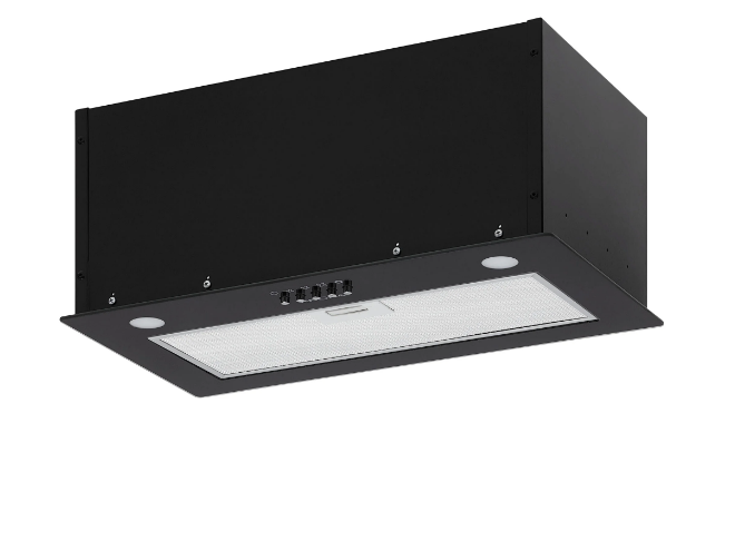 Вытяжка полновстраиваемая ARVEN 500 black PB 1050 м.куб/ч KRONA ( в 600 базу)