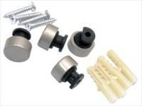 Комплект зеркалодержателей никель ТЕМПО (4шт)