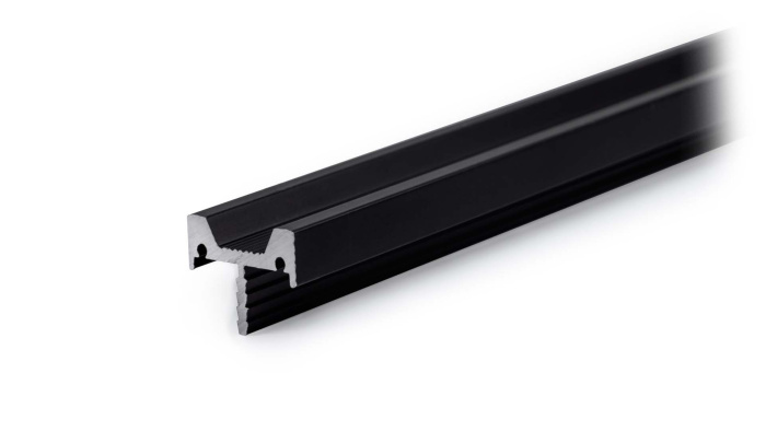 Ручка-профиль 105BL врезная (черный матовый) 3м, BOYARD (20)