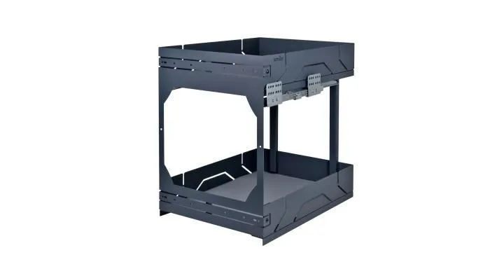 Корзина 300 универс. крепл. 2-х ярусн. без напр.скр. монт. с дов.графит X.ERGO (напр+2ков отдельно)