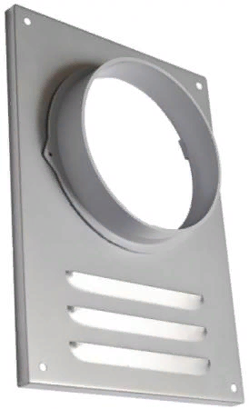 Вентиляционная решетка d-120 круг (нерж)