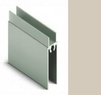 АЛ Капучино СОФТ ТАЧ/Кашемир Серый Рамка нижняя 6м МП