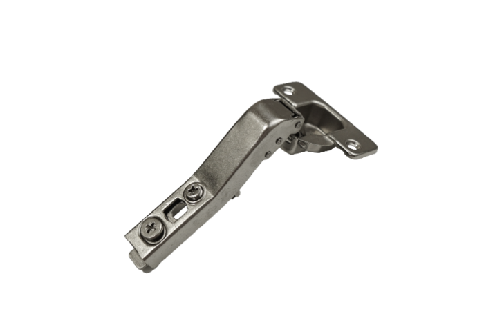 Петля угловая с доводчиком 45* Clip-On 801B б/планки JETLine