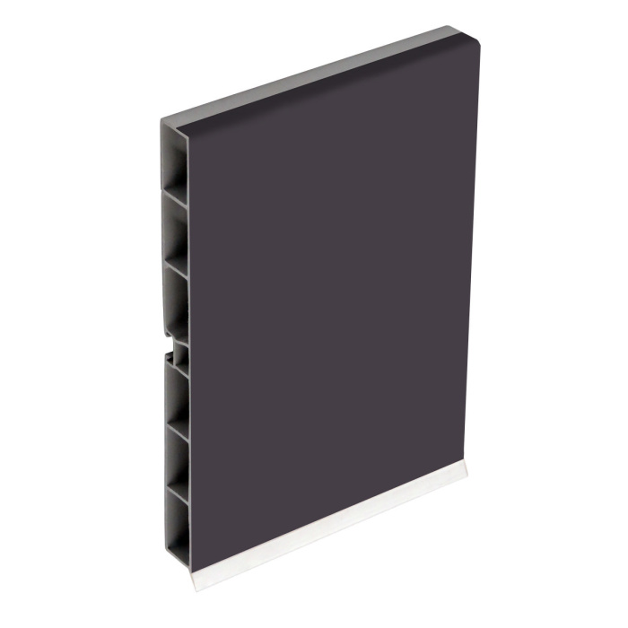 Цоколь Антрацит (Графит Зернистый) пластиковый h=150мм/4м