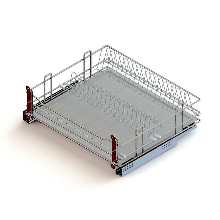 Корзина 600 1-ур. с сушкой напр. Boyard с дов. сетка + поддон, хром Россия