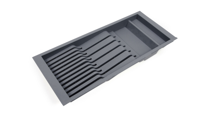 Лоток для ножей 206,5*430*45 BOYARD, антрацит