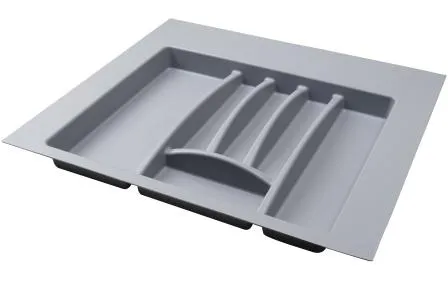Лоток для ложек и вилок 600 мм серый, Union Plast (Италия)