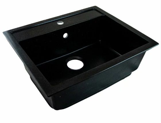Мойка 610*500 квадратная 011 Черный
