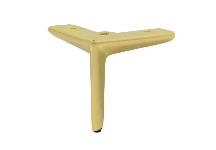 Опора для мебели 320 H-125мм брашированное золото MetaLine (40)