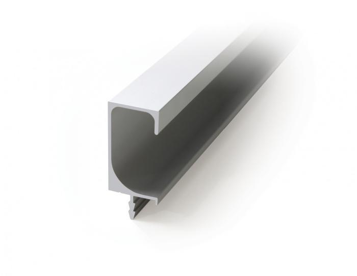 Ручка-профиль 002SC врезная (сатиновый хром) 3м, BOYARD