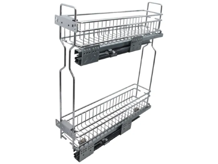 Корзина 200 боков. крепл. 2-х ярусн. напр. полн. выдв. с дов. правая Аврора JET
