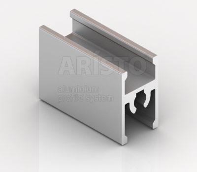 АЛ Матовое Серебро Рамка средняя анод, 5,4 м