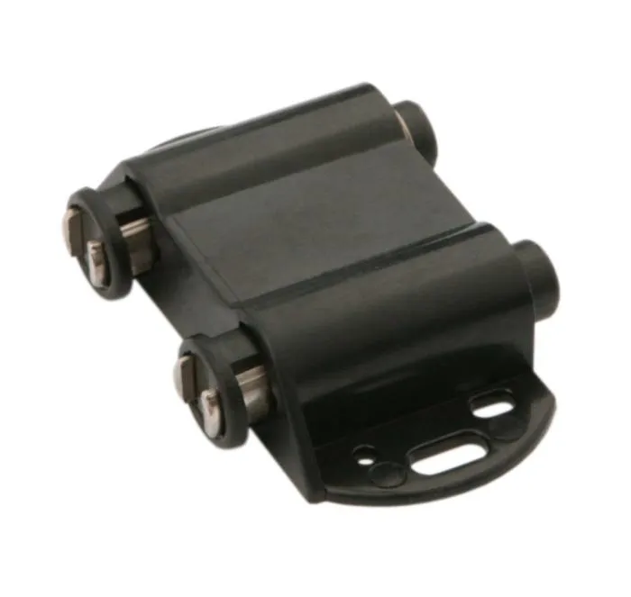 Магнитный держ. для 2-х стекл. фасада, черный BOYARD