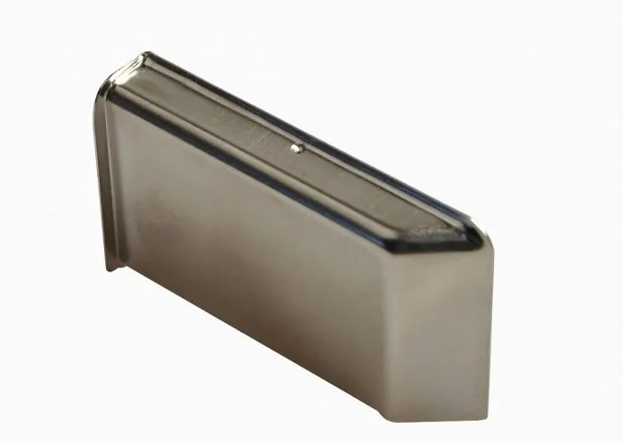 Заглушка для навеса Scarpi-4 никель левая INDAUX, пр-во Испания