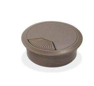 Розетка под кабель, светло-коричневый (уп 100 шт) JET