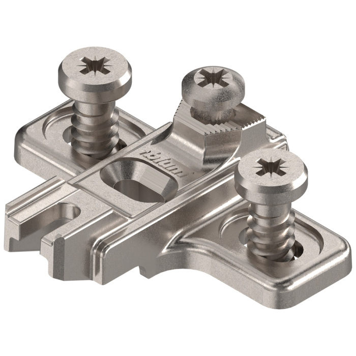 Планка д/петель Clip с еврошурупом п/фальшпанель 199.8130 BLUM