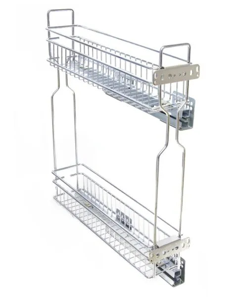 Корзина 150 боков. крепл. 2-х ярусн. в верх. базу с дов. левая JET