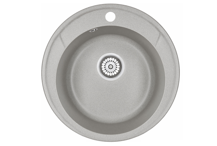 Мойка 480*480 Granula 4802 кварц БАЗАЛЬТ без сифона