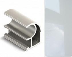 АЛ Белый глянец Ручка С 5,4м ТИП 5 (L.) (УП.-12ШТ)