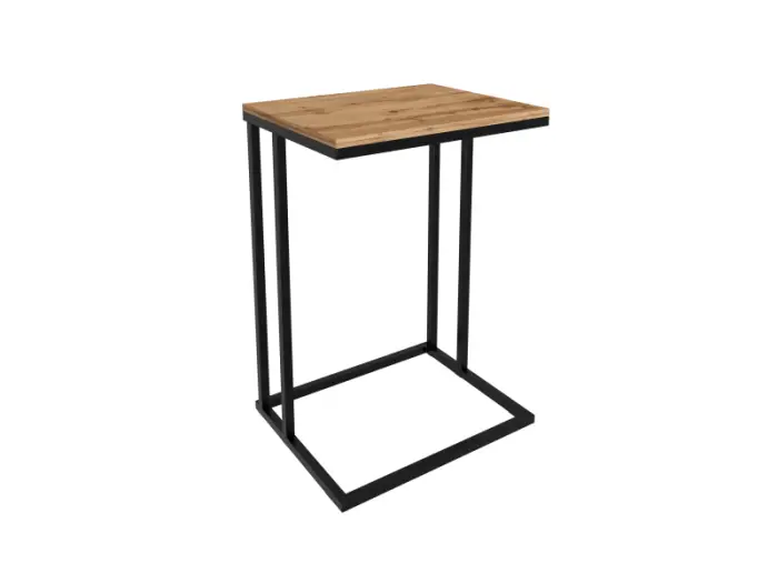 Каркас стола "ОДИН" H-720 мм черный в стиле Лофт, пр-во Россия