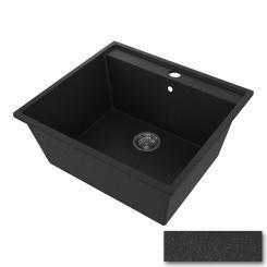 Мойка 555*495 прямоугольная ДЕНЕБ Звездная ночь гл сифон