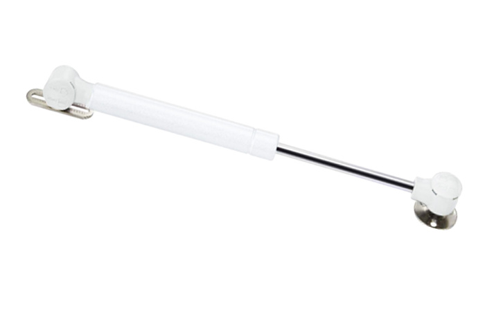 Газ лифт 80N усиленный без доводчика, белый AKS