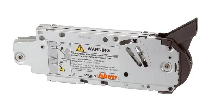 Силовой механизм 28 AVENTOS HF (Н 480-1040мм) (вып-ть по 2 шт) коэф мощ 9000-17250  BLUM