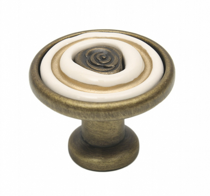 Ручка-кнопка 108 BAB.4/W BOYARD (50)