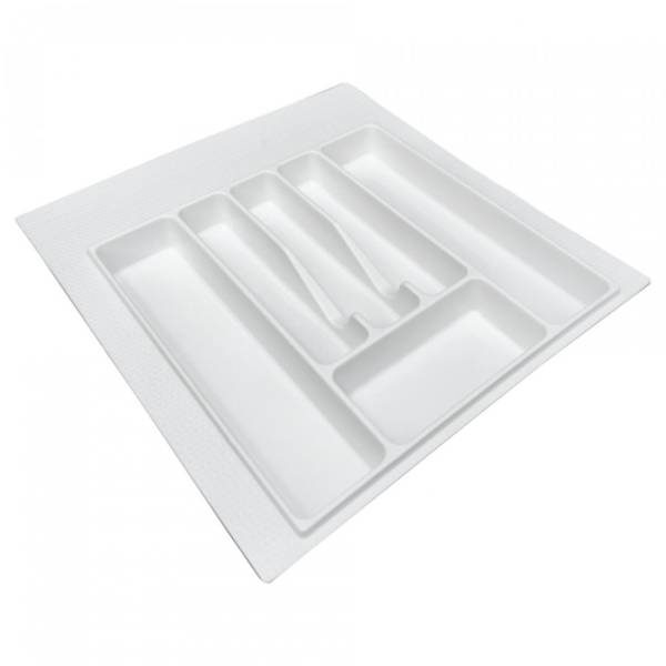 Лоток для ложек и вилок 500-550мм белый Россия