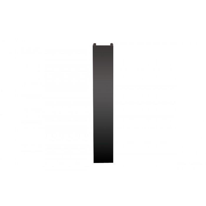 Заглушка цоколя Черный Глянец Н100мм