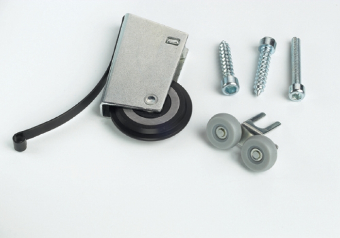 Комплект роликов для ручки Н МП ( 2 верх+2 нижн+6 винтов)