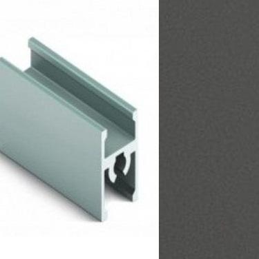 АЛ Графит СОФТ ТАЧ/Диамант серый Рамка средняя 6м под винт МП