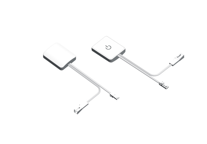 Выключатель сенсорный, скрытого монтажа с диммером,  JET