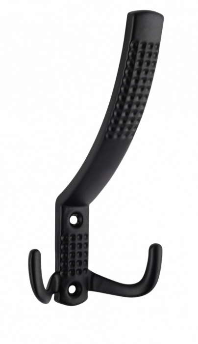 305К BL Крючок черный перфорированный  Китай (30)