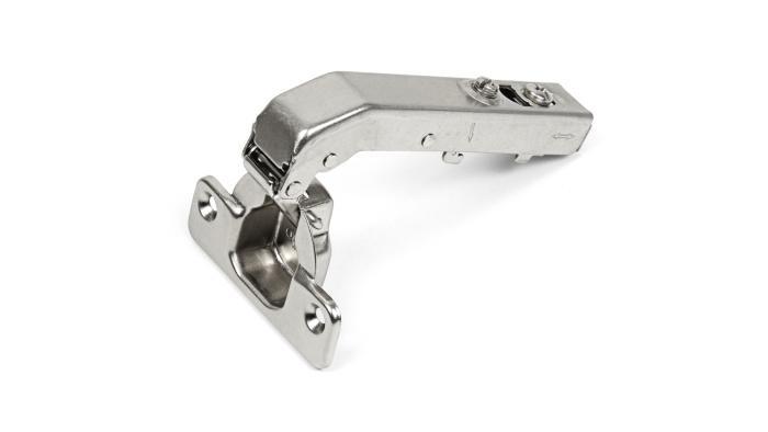 Петля накладная для фальшпанелей 90* Clip-on 94702 LINE PUSH б/пружины, б/ планки NEO BOYARD