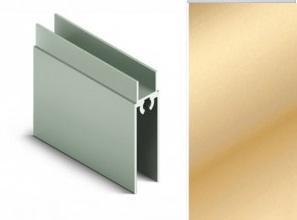 АЛ Матовое золото роз. Рамка нижняя 5,8 м, анод МП