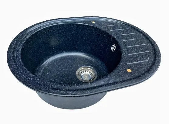 Мойка 615*500 овальная 03 Черный(Нуар)