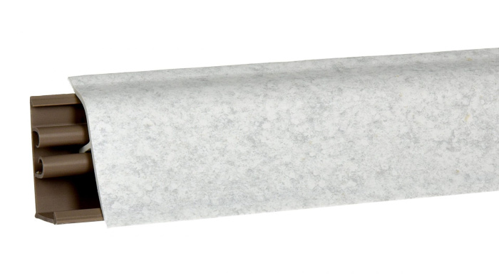 Плинтус Бриллиант Белый 3,0м KORNER