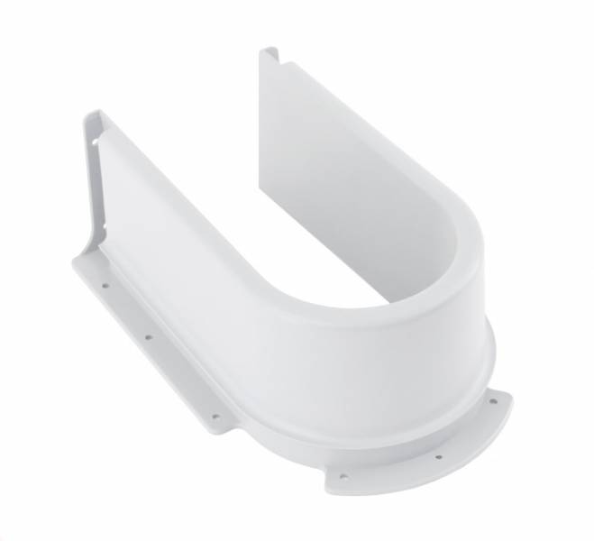 Держатель дна задней стенки д/ящика п/ мойку, белый BOYARD