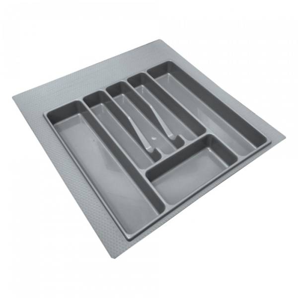 Лоток для ложек и вилок 500-550 мм серый Россия