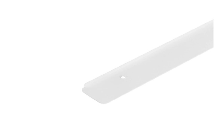 Планка Торцевая Универсальная Матовая Белая 38мм Скиф