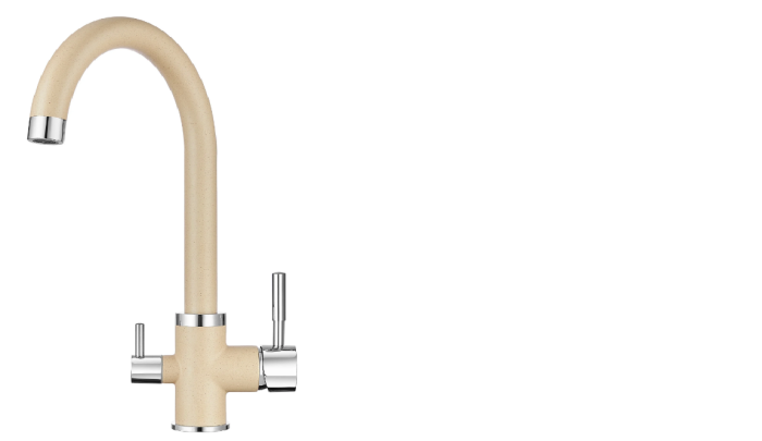 Смеситель для кухни Granula 2168 песок