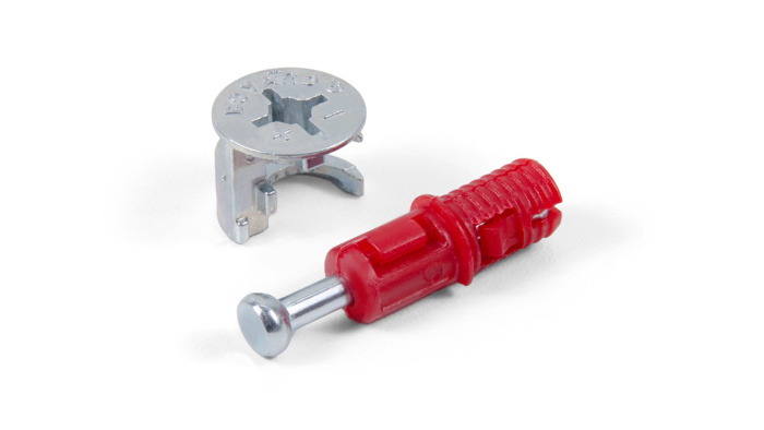 Стяжка эксцентриковая (эксцентрик + шток) D15, H12мм fix BOYARD (2000)