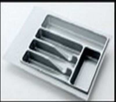 Лоток для ложек и вилок 600мм белый Россия