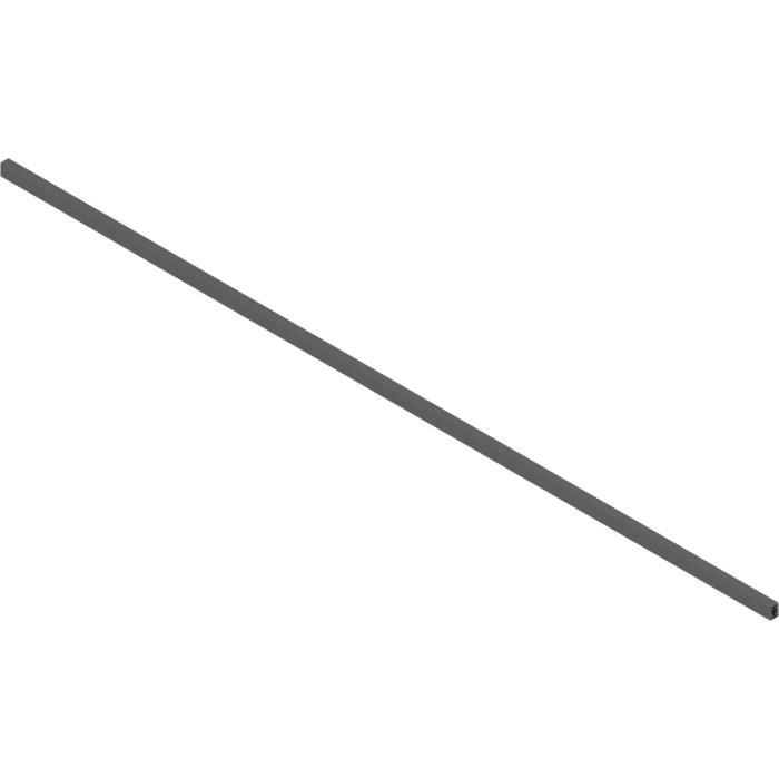 Рейлинг поперечный под раскрой 1200мм черный матовый ZR7.1080U BLUM 