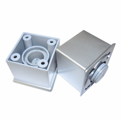 Опора рег пластик (50*50*45) 2 металлик(уп 168)